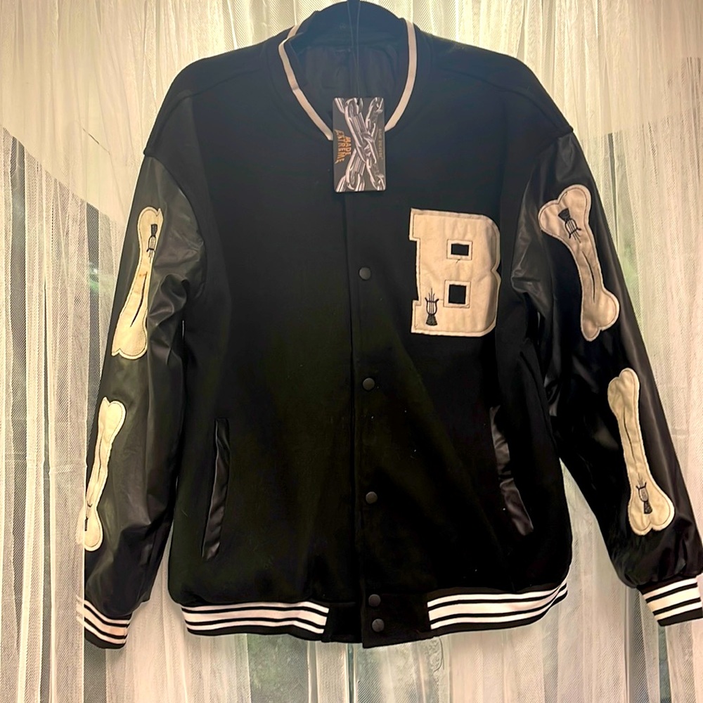 Club Giv “Bones” Varsity Jacket (Copycat)